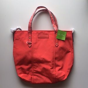 Vera Bradley Preppy Polly Satchel in Orange